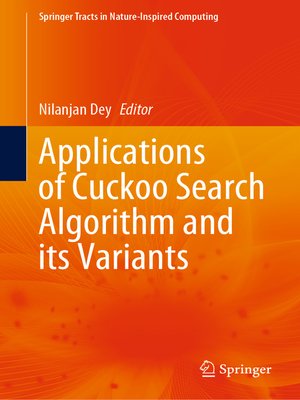 cover image of Applications of Cuckoo Search Algorithm and its Variants